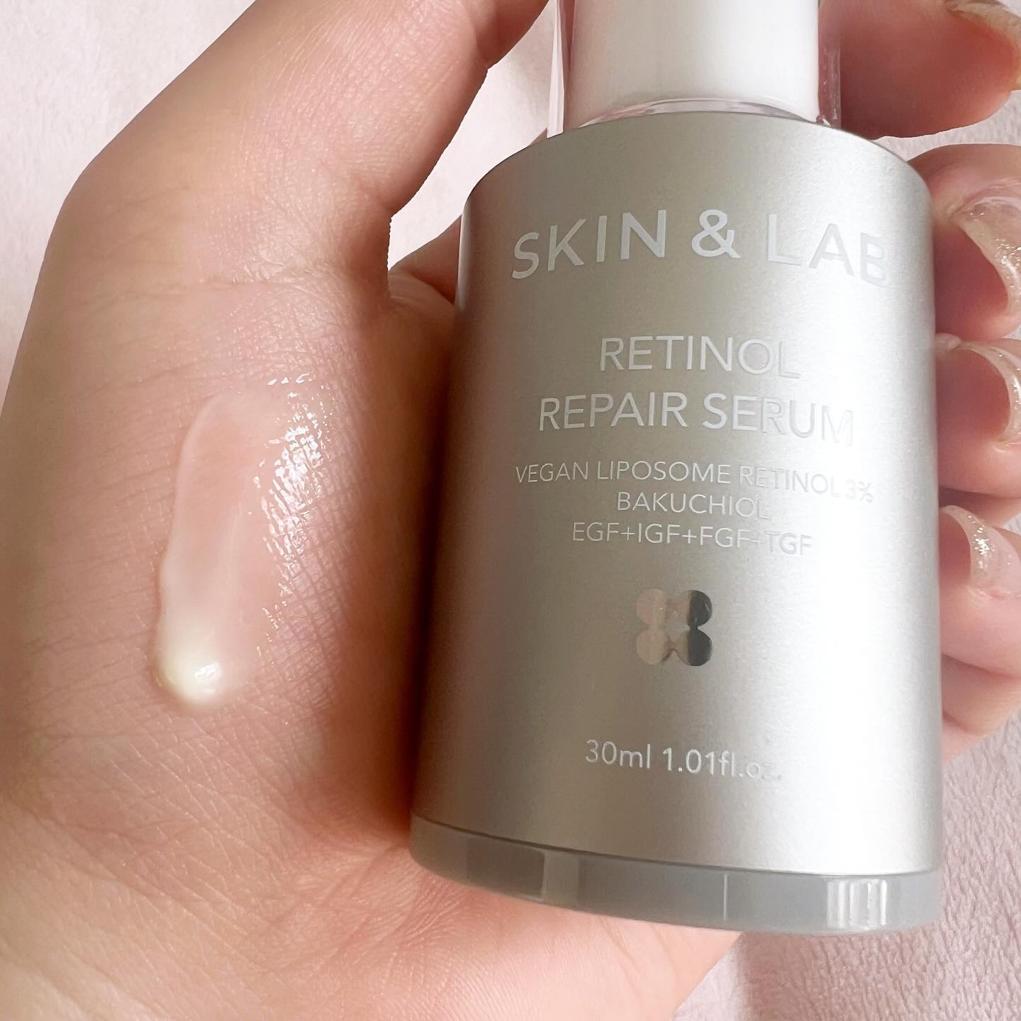 ヴィーガンリポソームレチノールセラム/SKIN&LAB/美容液を使ったクチコミ（2枚目）
