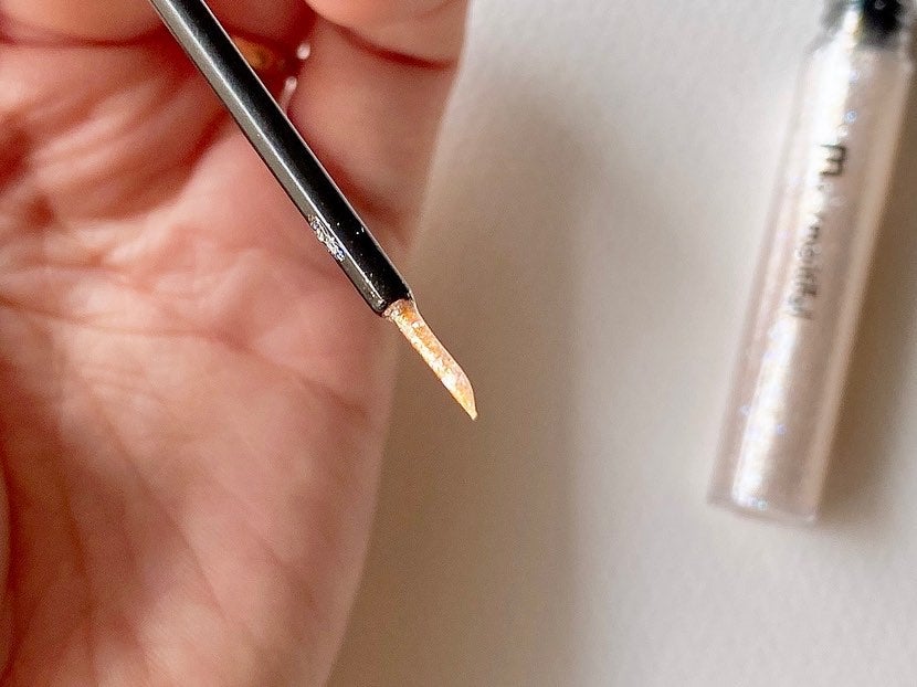 グリッターライナー(MFL リキッドアイシャドウ)/moitiful/グリッターを使ったクチコミ(4枚目)