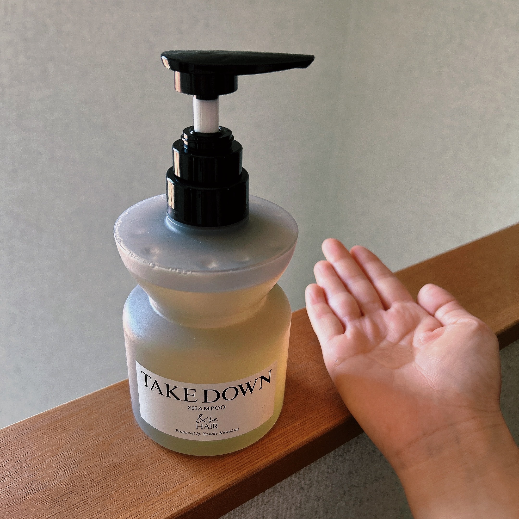 &be テイクダウンシャンプー/&be HAIR/市販シャンプーを使ったクチコミ（2枚目）