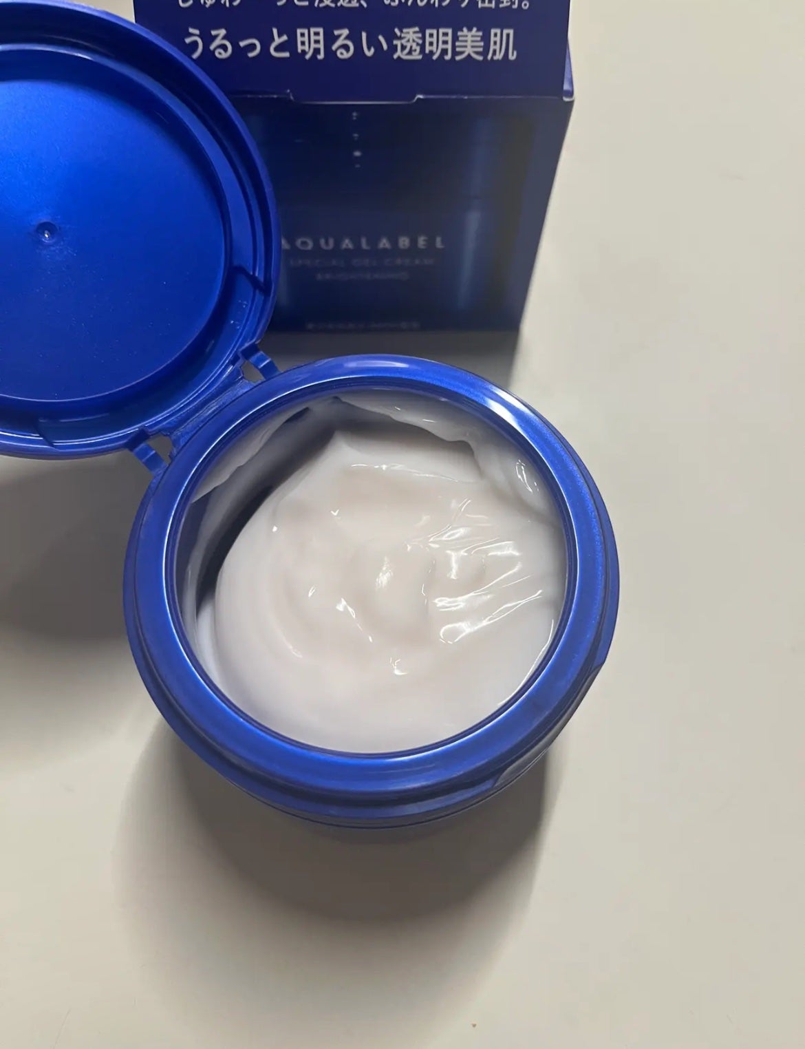 スペシャルジェルクリーム EX (ブライトニング) /アクアレーベル/オールインワン化粧品を使ったクチコミ(1枚目)