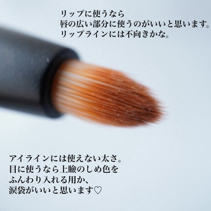 マルチユースブラシ〈ポイント〉/ロージーローザ/メイクブラシを使ったクチコミ(3枚目)