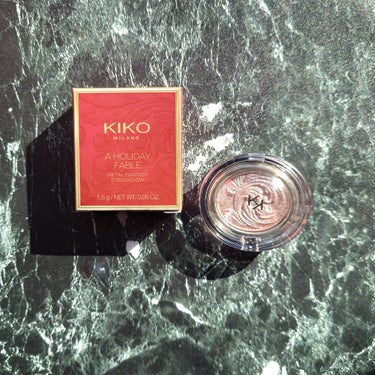 A Holiday Fable Metal Fantasy Eyeshadow/KIKO/単色アイシャドウを使ったクチコミ（2枚目）