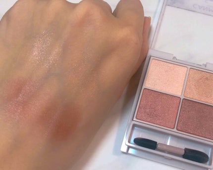 シルキースフレアイズ/キャンメイク/アイシャドウパレットを使ったクチコミ(4枚目)