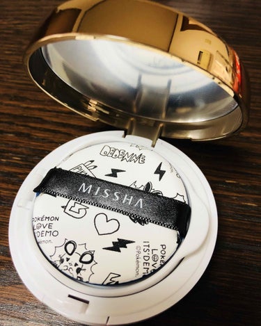 M クッション ファンデーション(モイスチャー)/MISSHA/クッションファンデーションを使ったクチコミ（2枚目）