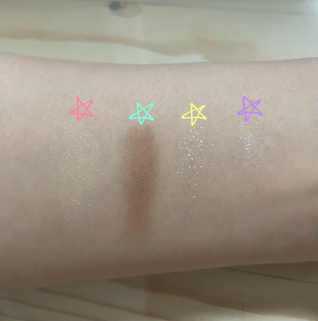 THE アイパレR/b idol/アイシャドウパレットを使ったクチコミ（3枚目）