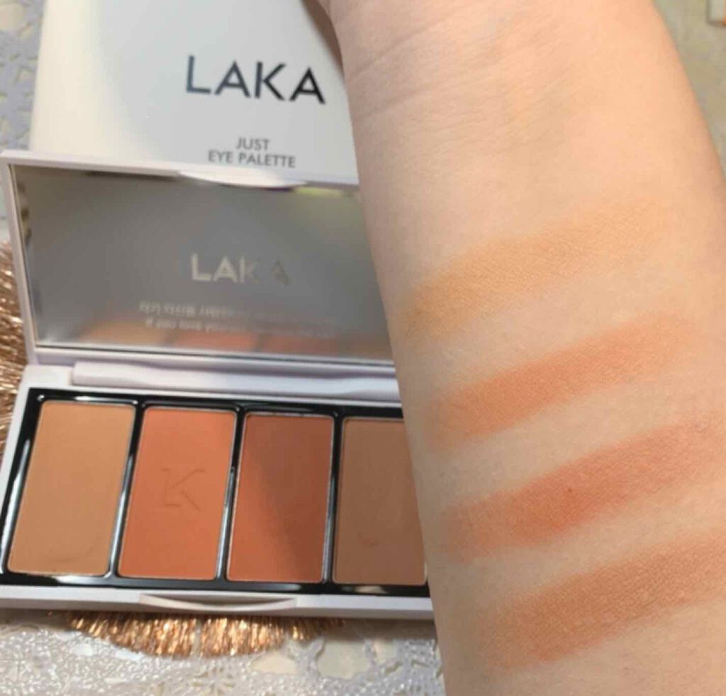 ジャストアイパレット/Laka/アイシャドウパレットを使ったクチコミ(2枚目)
