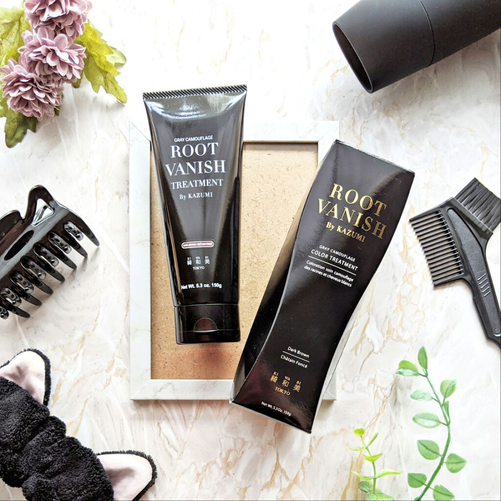 ROOT VANISH 白髪染めカラーシャンプー/ トリートメント/綺和美/市販シャンプーを使ったクチコミ(1枚目)