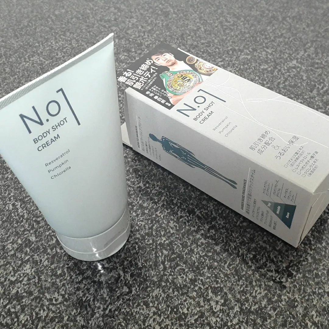 N.01 BODY SHOT CREAM/コジット/ボディクリームを使ったクチコミ（1枚目）