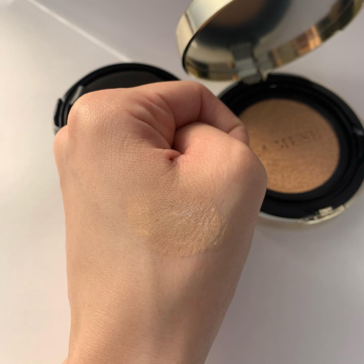 CORRECT CARE COMPLETE CC CUSHION/ラミューズ/クッションファンデーションを使ったクチコミ(5枚目)