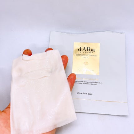インテンシブリフテンションマスク/ダルバ/シートマスク・パックを使ったクチコミ(4枚目)