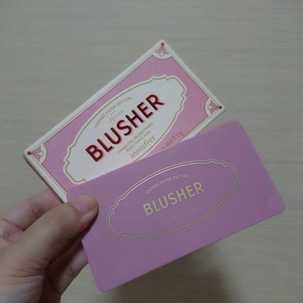 ヴィンテージ フィルター チーク パレット Vintage Filter Edition/innisfree/パウダーチークを使ったクチコミ(1枚目)