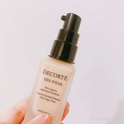 ゼン ウェア フルイド/DECORTÉ/リキッドファンデーションを使ったクチコミ(2枚目)