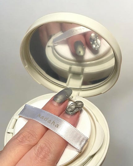 モイスチャーフィットクッション/hadaha/クッションファンデーションを使ったクチコミ(5枚目)