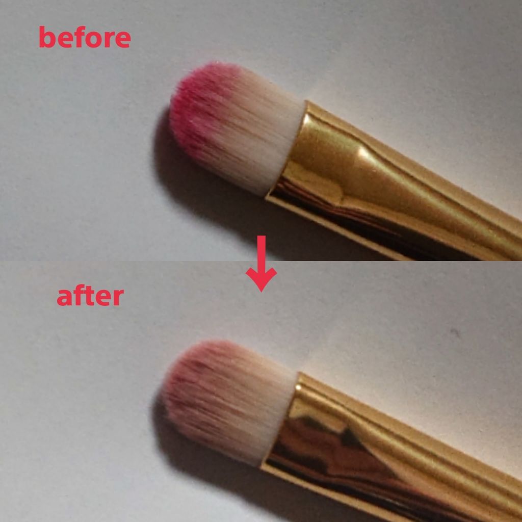 ふるゆき on LIPS 「キャンドゥブラシクリーニングスポンジメイク中に違う色を取りたい..」(2枚目)