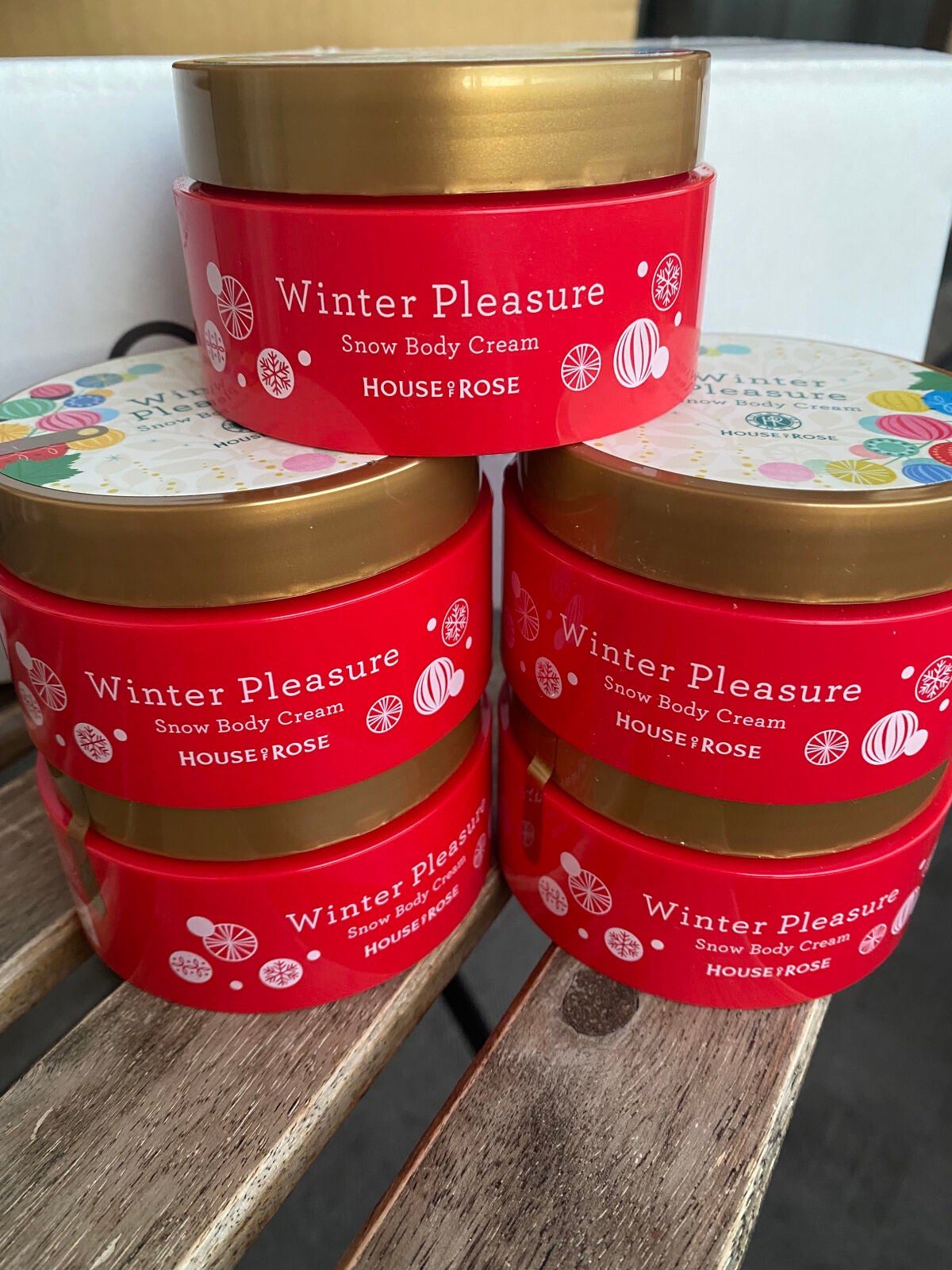 ウィンタープレジャー スノーボディクリーム/ハウス オブ ローゼ/ボディクリームを使ったクチコミ(1枚目)