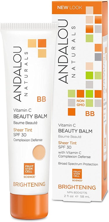 Vitamin C BB Beauty Balm Sheer Tint SPF 30 Andalou Naturals