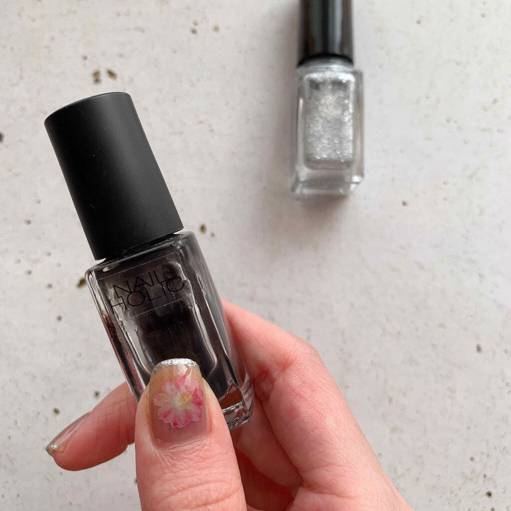 ネイルホリック Top coat SP043 スモーキー/ネイルホリック/ネイルトップコートを使ったクチコミ（3枚目）