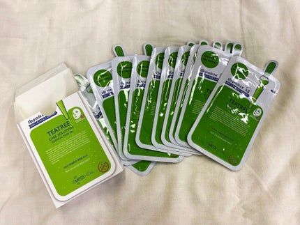 ティーツリーケアソリューション アンプルマスクJEX/MEDIHEAL/シートマスク・パックを使ったクチコミ(2枚目)