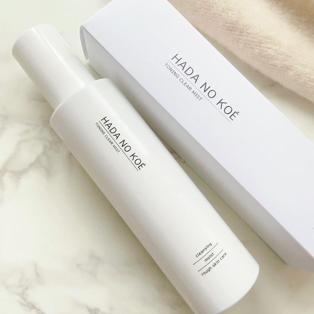 TONING CLEAR MIST/HADA NO KOE/その他洗顔料を使ったクチコミ(4枚目)