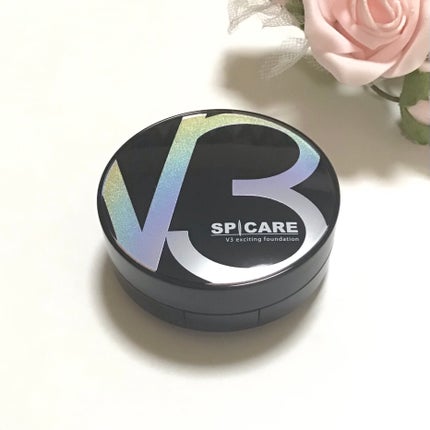 V3 エキサイティングファンデーション/SPICARE/クッションファンデーションを使ったクチコミ(2枚目)