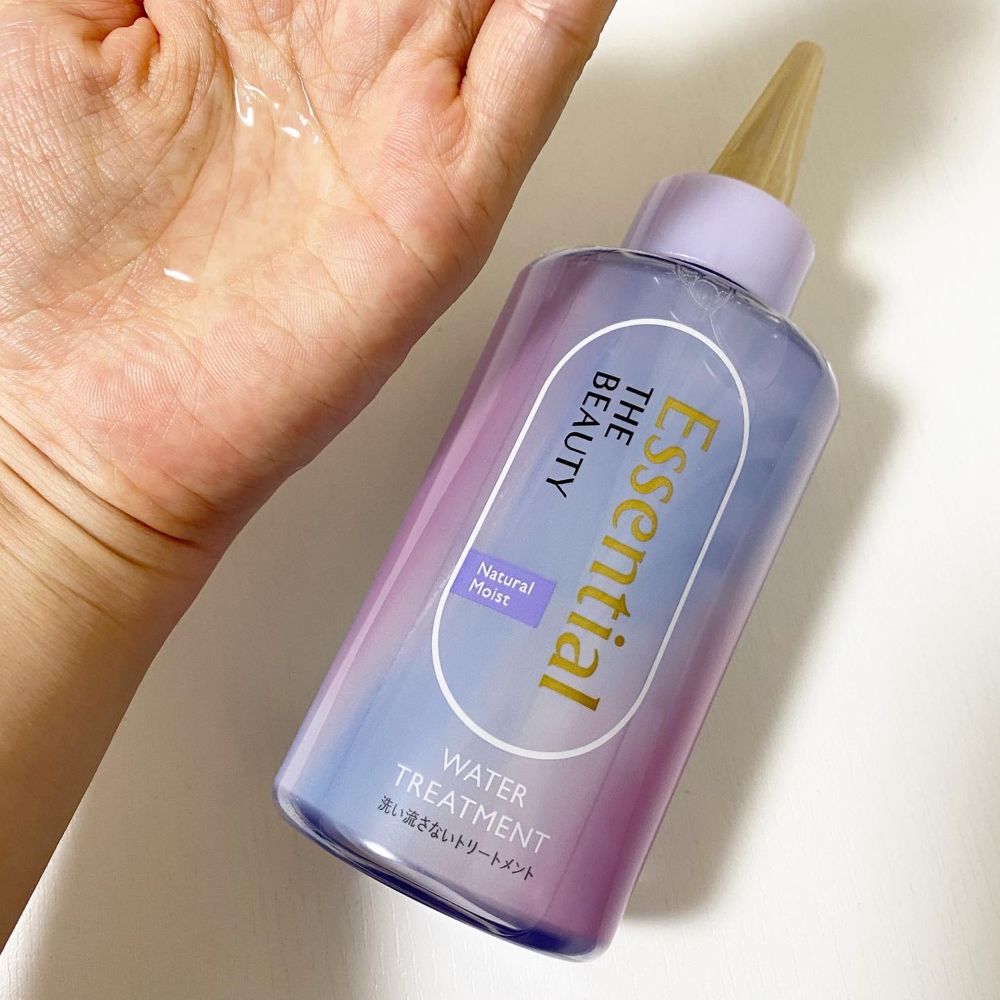 エッセンシャル プレミアム ウォータートリートメント ナチュラルモイスト/エッセンシャル/アウトバストリートメントを使ったクチコミ（3枚目）