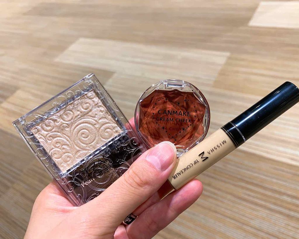 クリームチーク/キャンメイク/ジェル・クリームチークを使ったクチコミ（1枚目）