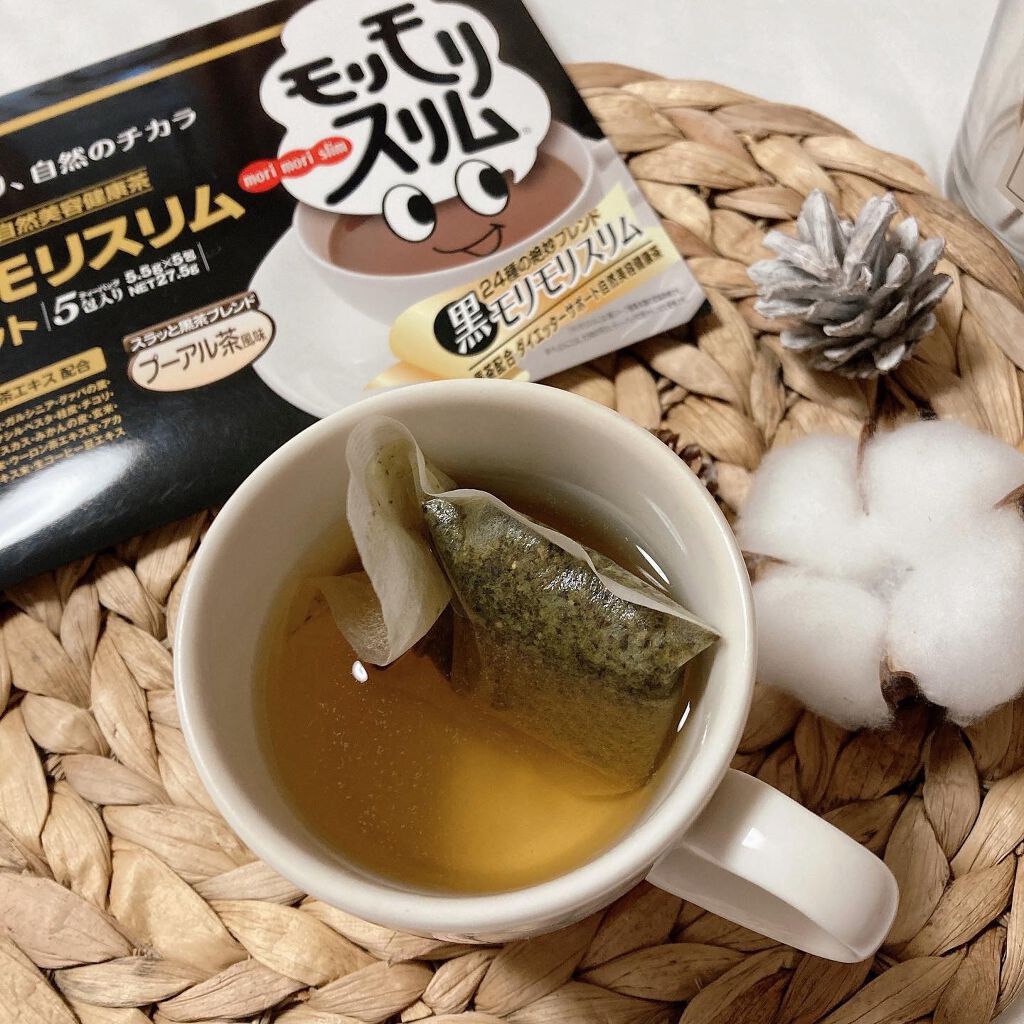 ハーブ健康本舗 黒モリモリスリム(プーアル茶風味) /ハーブ健康本舗/ドリンクを使ったクチコミ(3枚目)