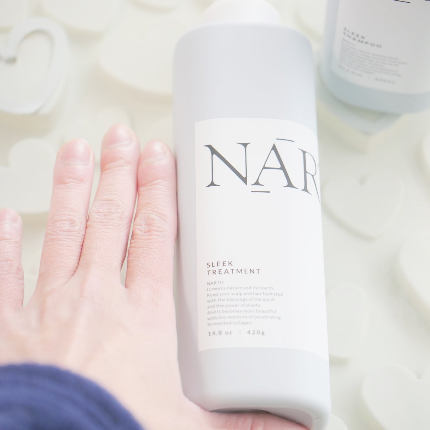 スリーク&リラックスシャンプー/トリートメント/NARTH/市販シャンプーを使ったクチコミ(4枚目)