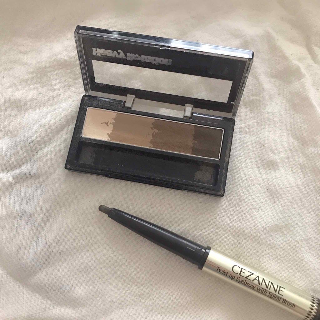 パウダーアイブロウ＆3Dノーズ/ヘビーローテーション/パウダーアイブロウを使ったクチコミ（1枚目）