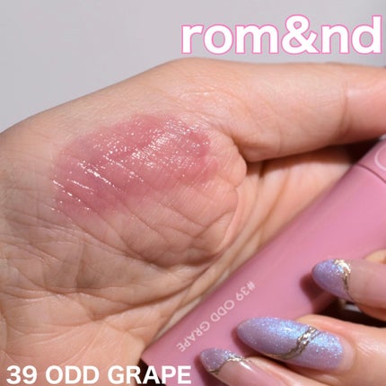 ジューシーラスティングティント/rom&nd/リップティントを使ったクチコミ(1枚目)