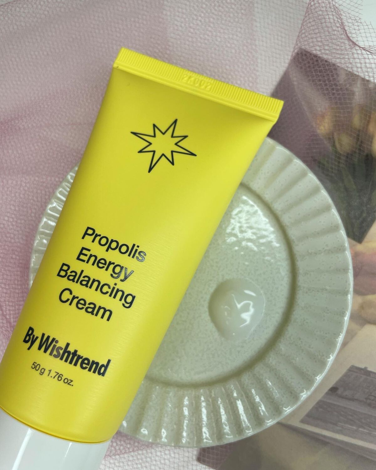 プロポリスエナジーバランシングクリーム/By Wishtrend/フェイスクリームを使ったクチコミ(3枚目)