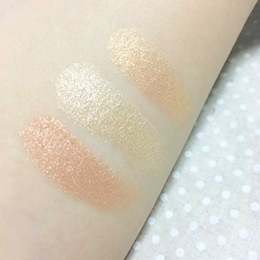Sparkle and Shine Bright Travel Highlighter Palette & Fan Brush/PUR/パウダーハイライトを使ったクチコミ（3枚目）