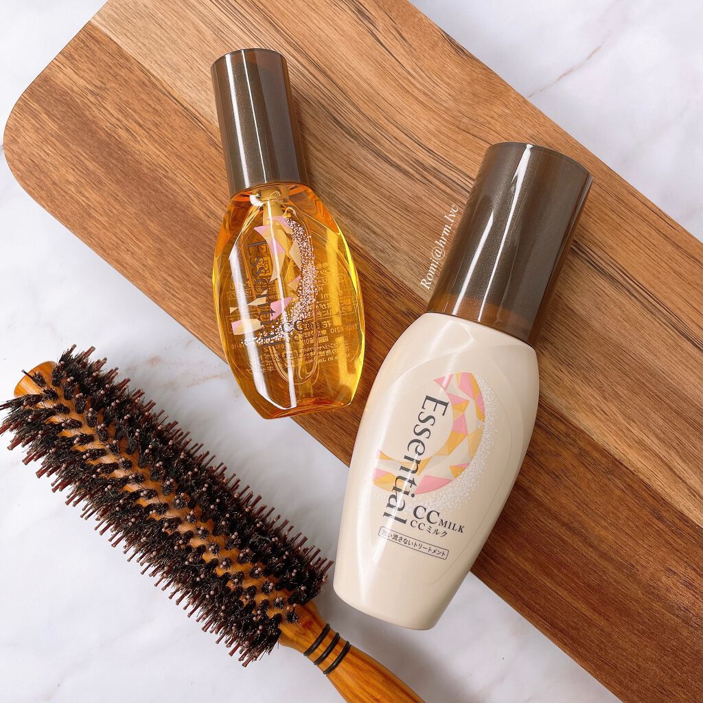 CCミルク/エッセンシャル/ヘアミルクを使ったクチコミ（1枚目）