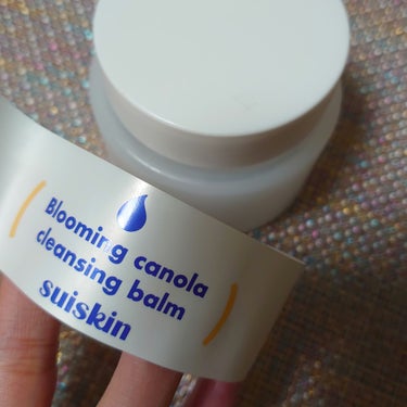 suiskin Blooming canola cleansing balmのクチコミ「■suiskin
Blooming canola cleansing balm

#提供 でい.....」（3枚目）