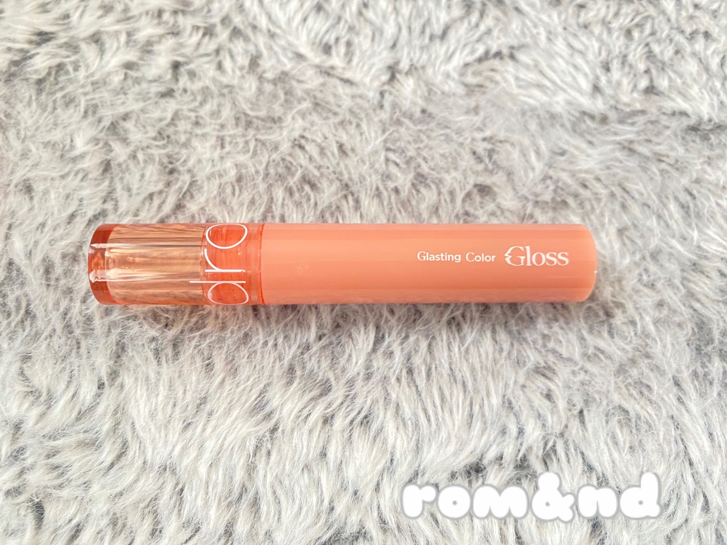 グラスティングカラーグロス/rom&nd/リップグロスを使ったクチコミ（1枚目）