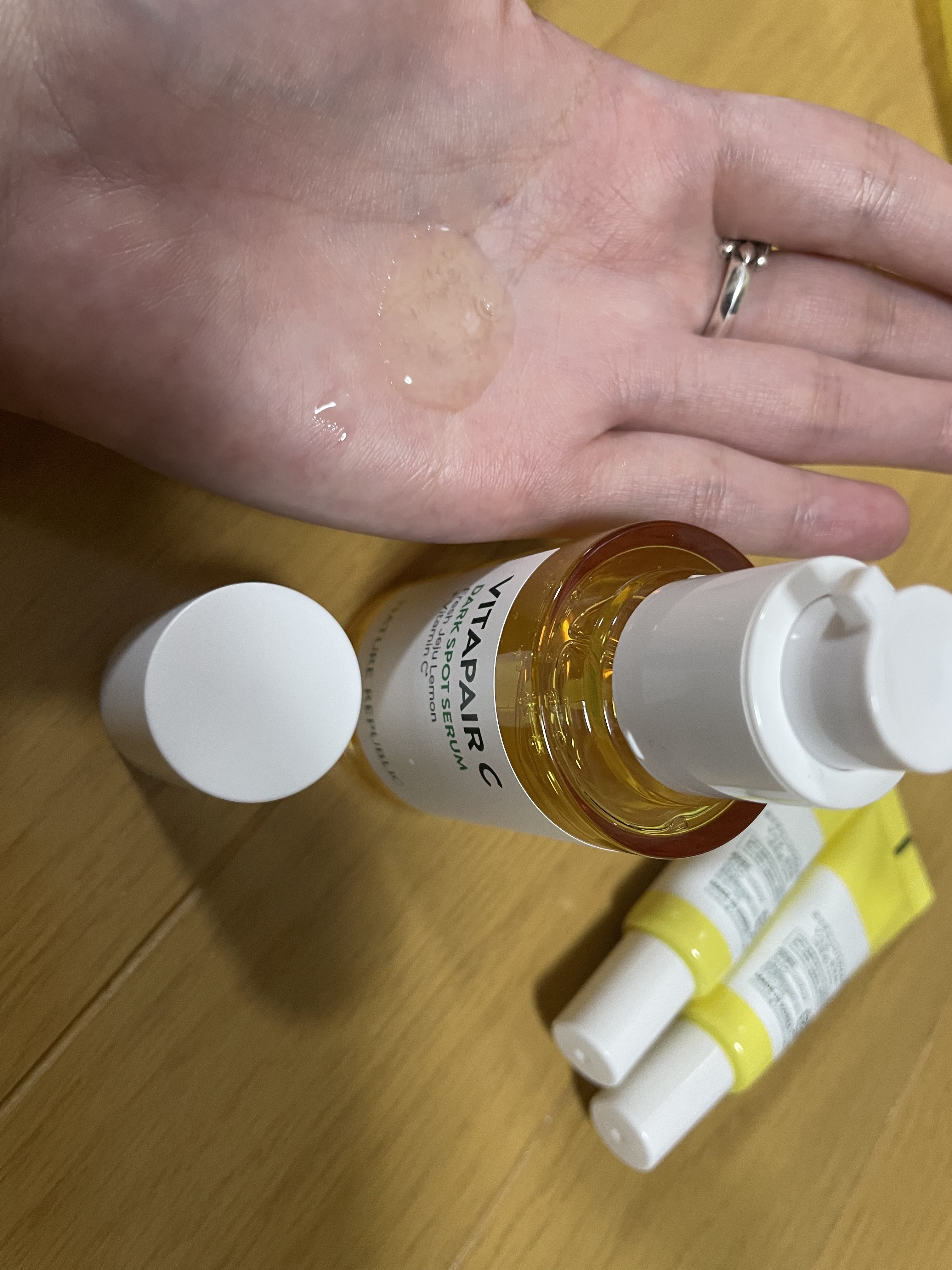 ビタペアC 集中美容液スペシャルセット/ネイチャーリパブリック/美容液を使ったクチコミ（3枚目）