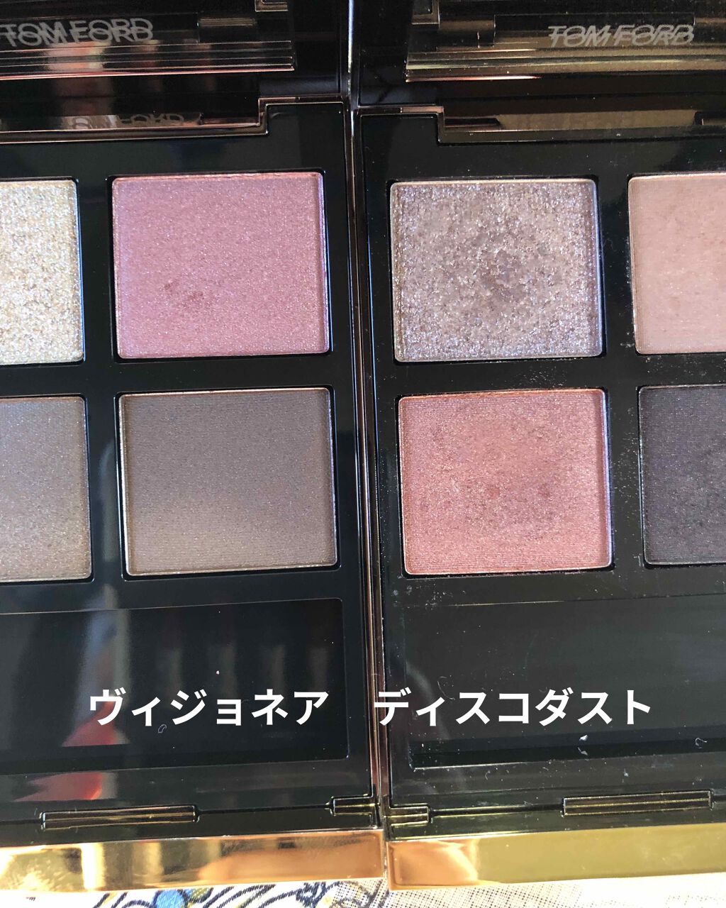 アイ カラー クォード/TOM FORD BEAUTY/アイシャドウパレットを使ったクチコミ(2枚目)