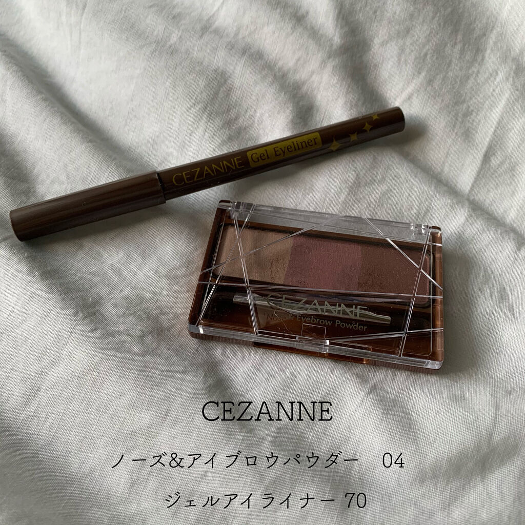 ノーズ＆アイブロウパウダー/CEZANNE/パウダーアイブロウを使ったクチコミ（1枚目）