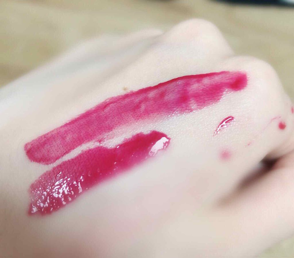 つやぷるリップR 04 ほっとかないでRED【旧】/b idol/口紅を使ったクチコミ（2枚目）