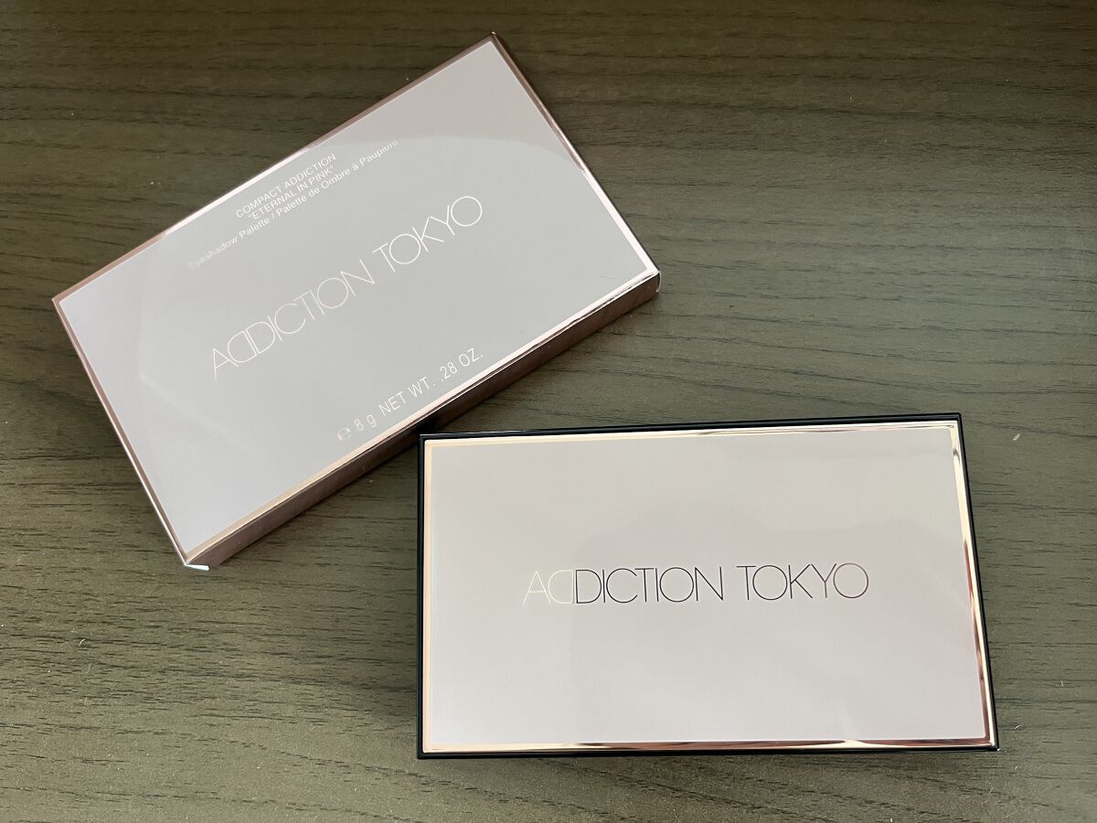 コンパクトアディクション “エターナル イン ピンク”/ADDICTION/アイシャドウパレットを使ったクチコミ（1枚目）