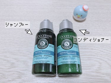 ファイブハーブス ピュアフレッシュネス シャンプー／コンディショナー/L'OCCITANE/シャンプー・コンディショナーを使ったクチコミ（2枚目）