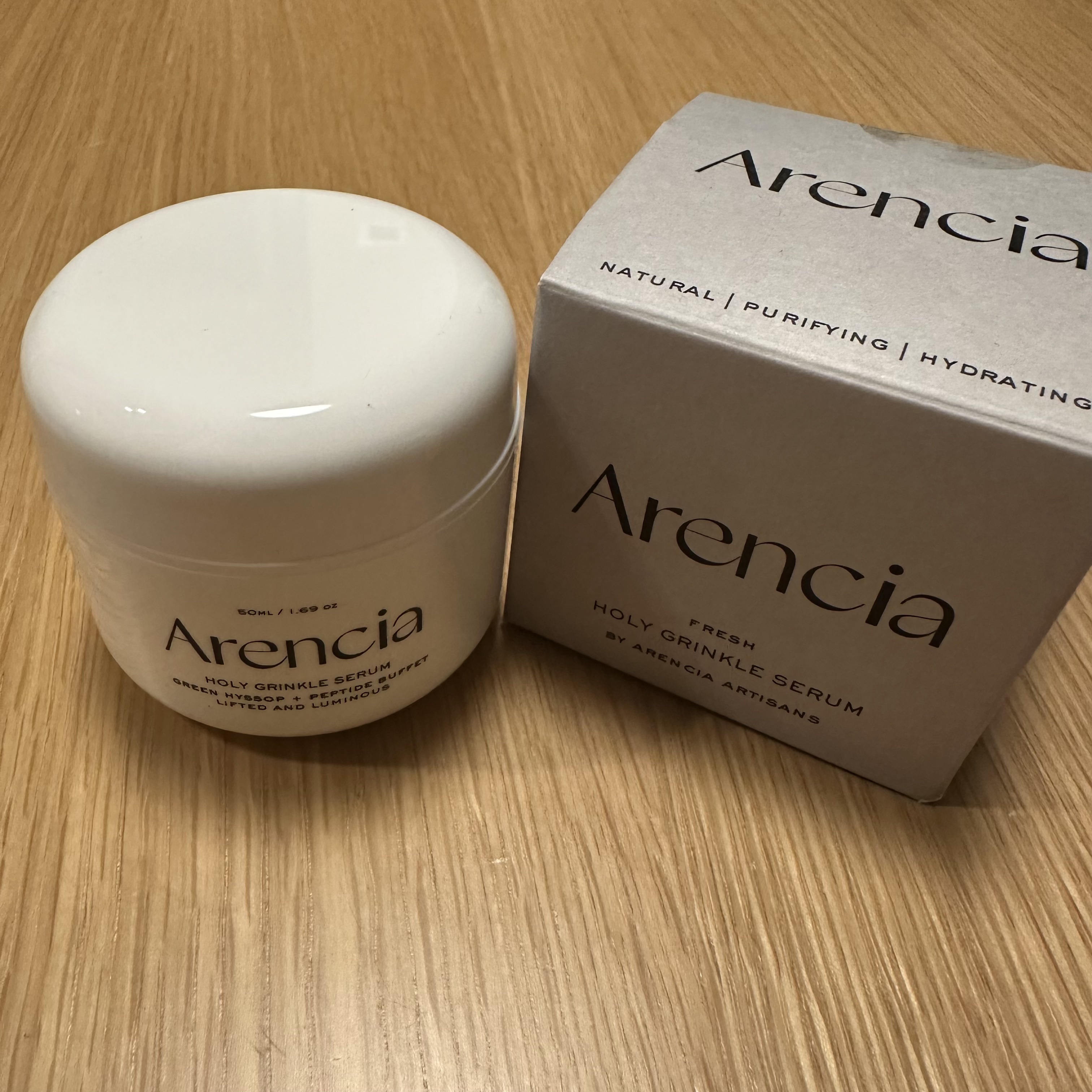 ホーリーグリンクル セラム/アレンシア/美容液を使ったクチコミ（1枚目）