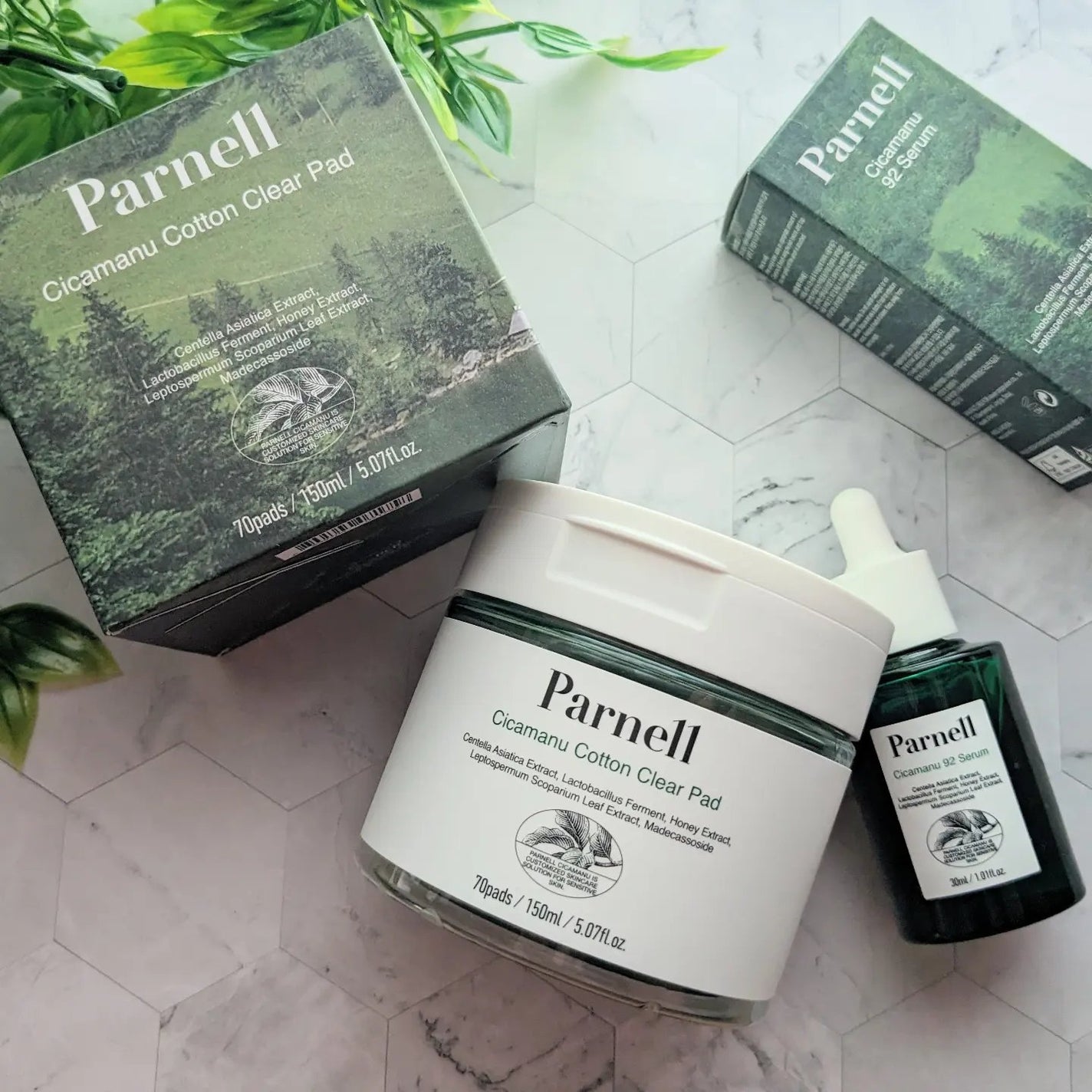 シカマヌ コットンクリアパッド/parnell/トナーパッドを使ったクチコミ(1枚目)