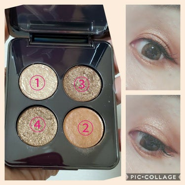 ROEN BEAUTY Eye Shadow Palette/ROEN BEAUTY /アイシャドウパレットを使ったクチコミ（4枚目）