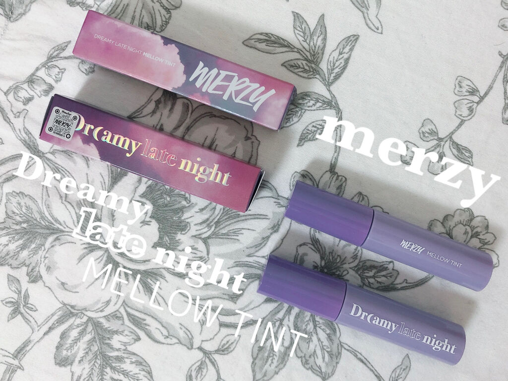 ドリーミーレイトナイト メロウティント M14 ランバーマルーン/MERZY/リップティントを使ったクチコミ（1枚目）