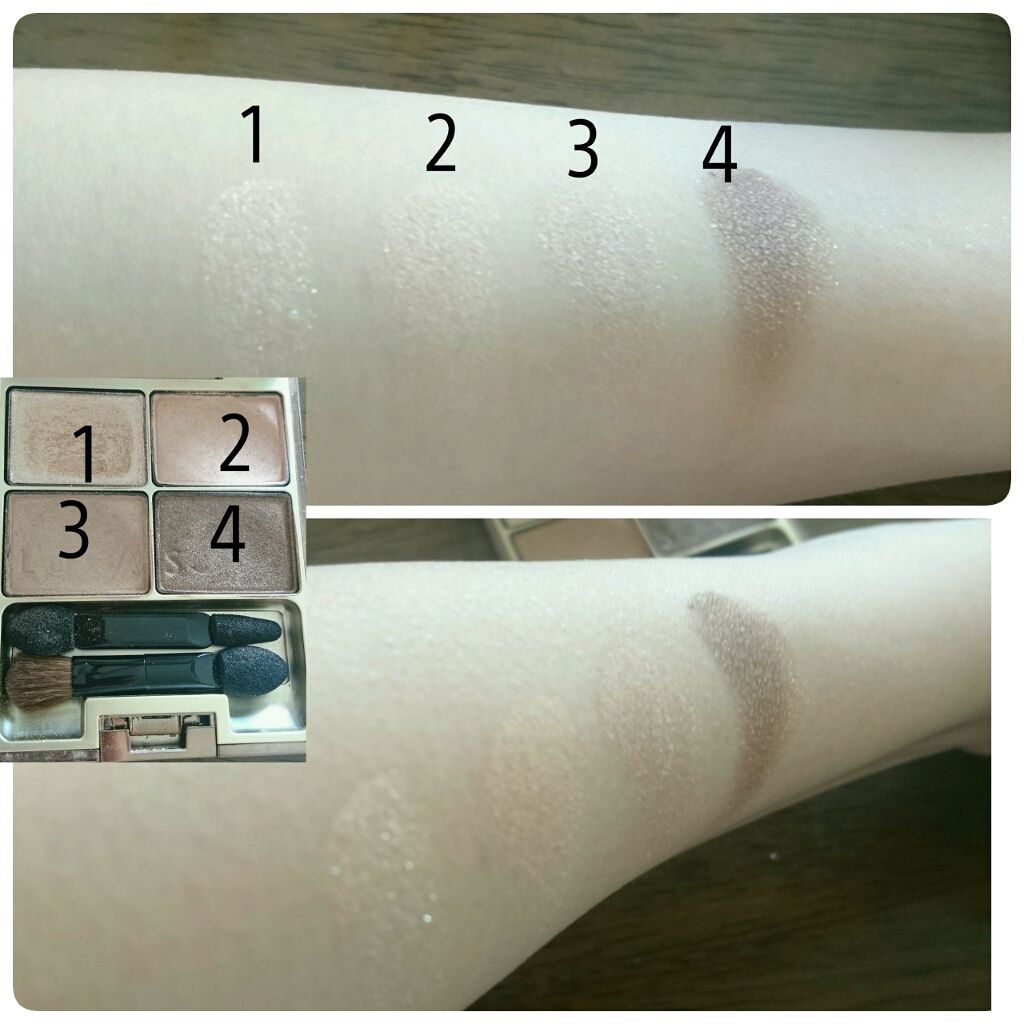 スキンモデリングアイズ/LUNASOL/アイシャドウパレットを使ったクチコミ（2枚目）