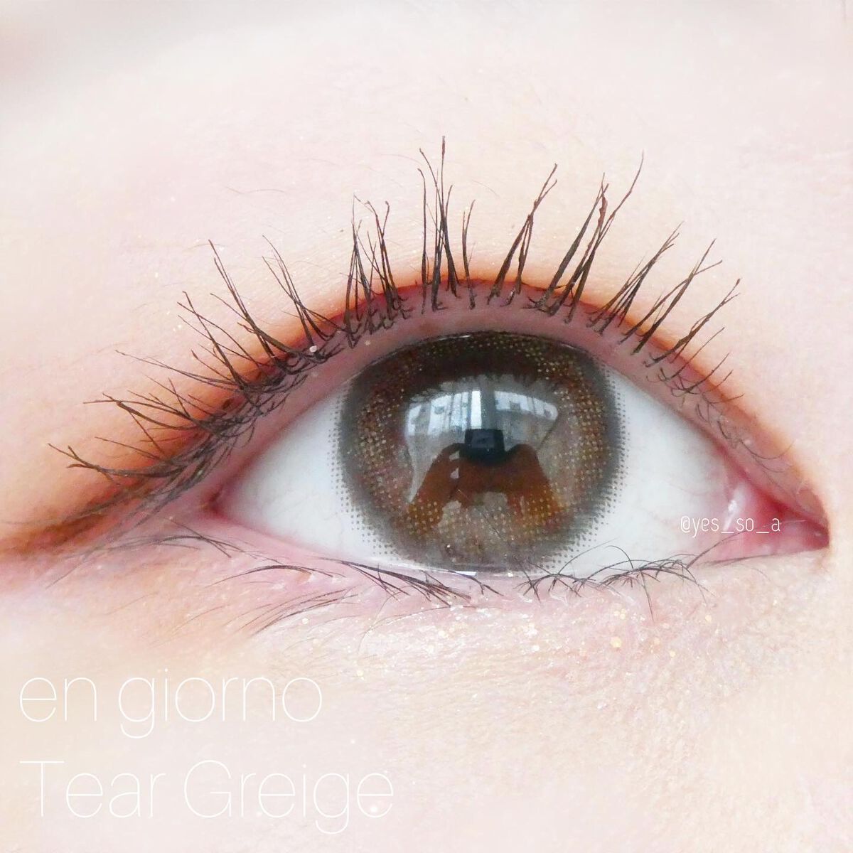 アンジョルノ/en Giorno/カラーコンタクトレンズを使ったクチコミ（1枚目）