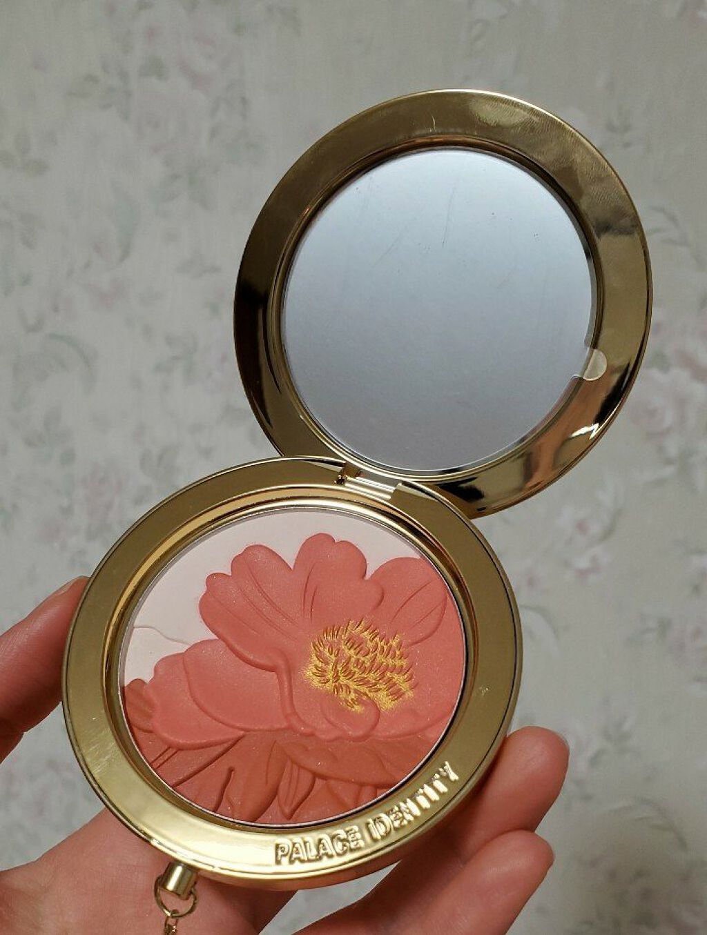 ZEESEAｘ正宮御品　「盛唐酔夢」シリーズ　丹酔金箔　牡丹チークシャッドパレット/ZEESEA/パウダーチークを使ったクチコミ（3枚目）