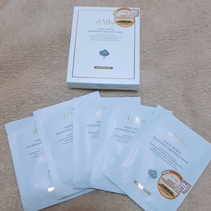 ホワイトトリュフナリシングトリートメントマスク/ダルバ/シートマスク・パックを使ったクチコミ(1枚目)