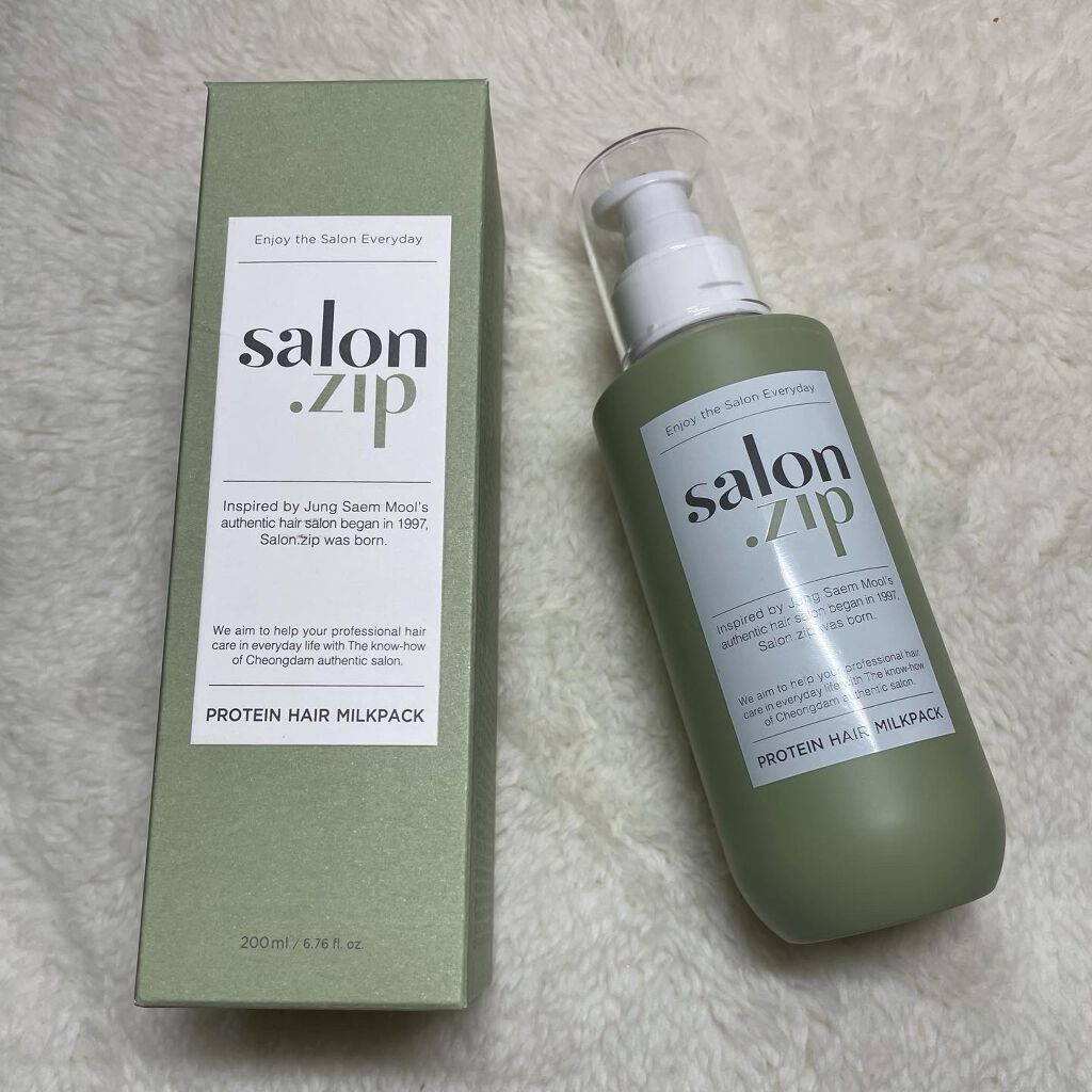 salon.zip/JUNG SAEM MOOL/ヘアミルクを使ったクチコミ（1枚目）